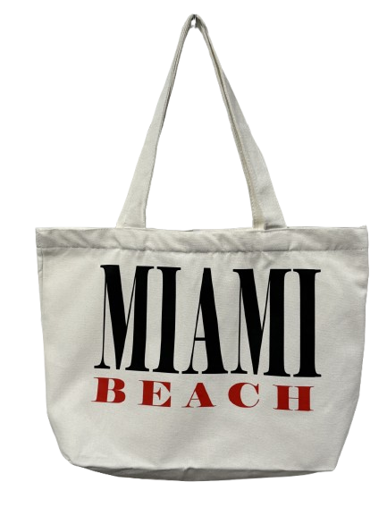 CANVAS BAGS MIAMI BEACH