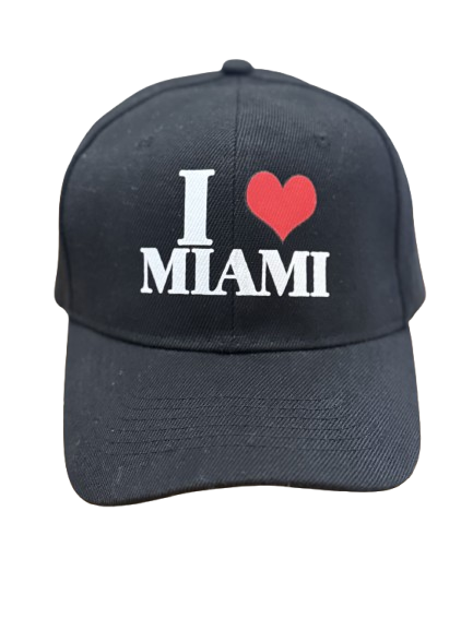 I ♥ MIAMI BASBALL CAP