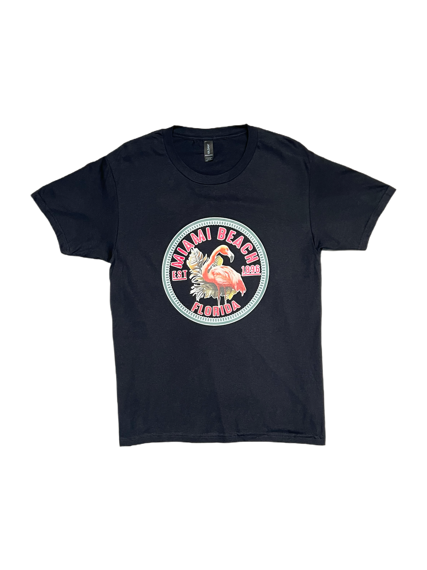 MIAMI BEACH EST 1896 FLORIDA T-SHIRT GILDEN