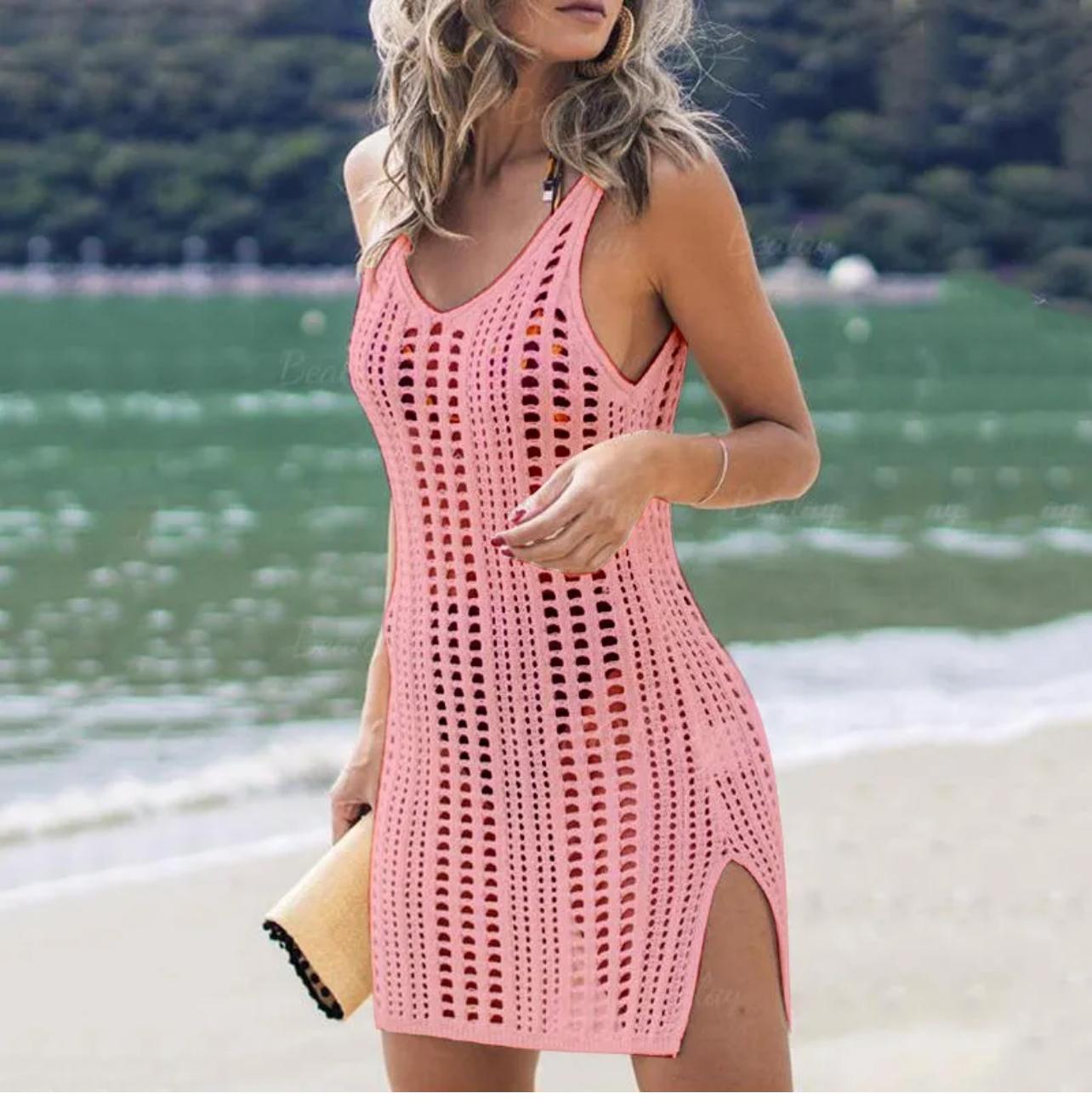 Women's Swimsuit Coverup Crochet Bikini Cover Ups