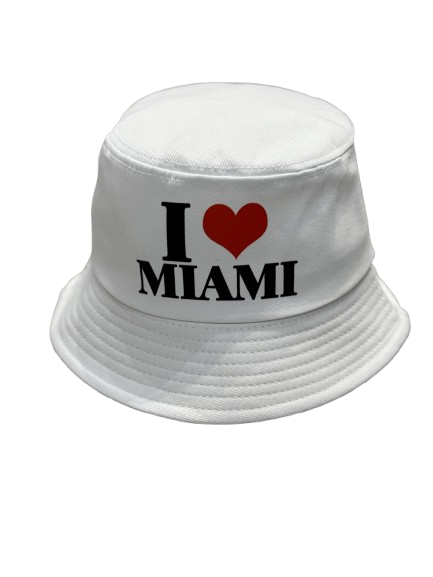I♥ MIAMI BUCKET HAT