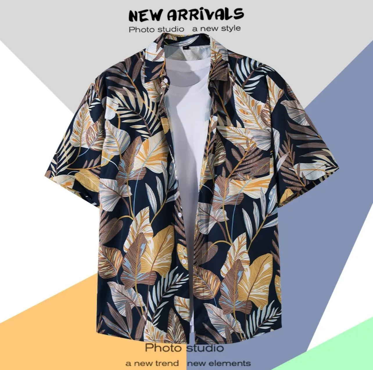 Hawaiian button down shirt